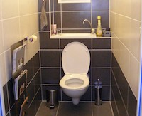WiCi Bati Waschbecken auf Wand-WC intergriert - Frau M (Frankreich - 16)